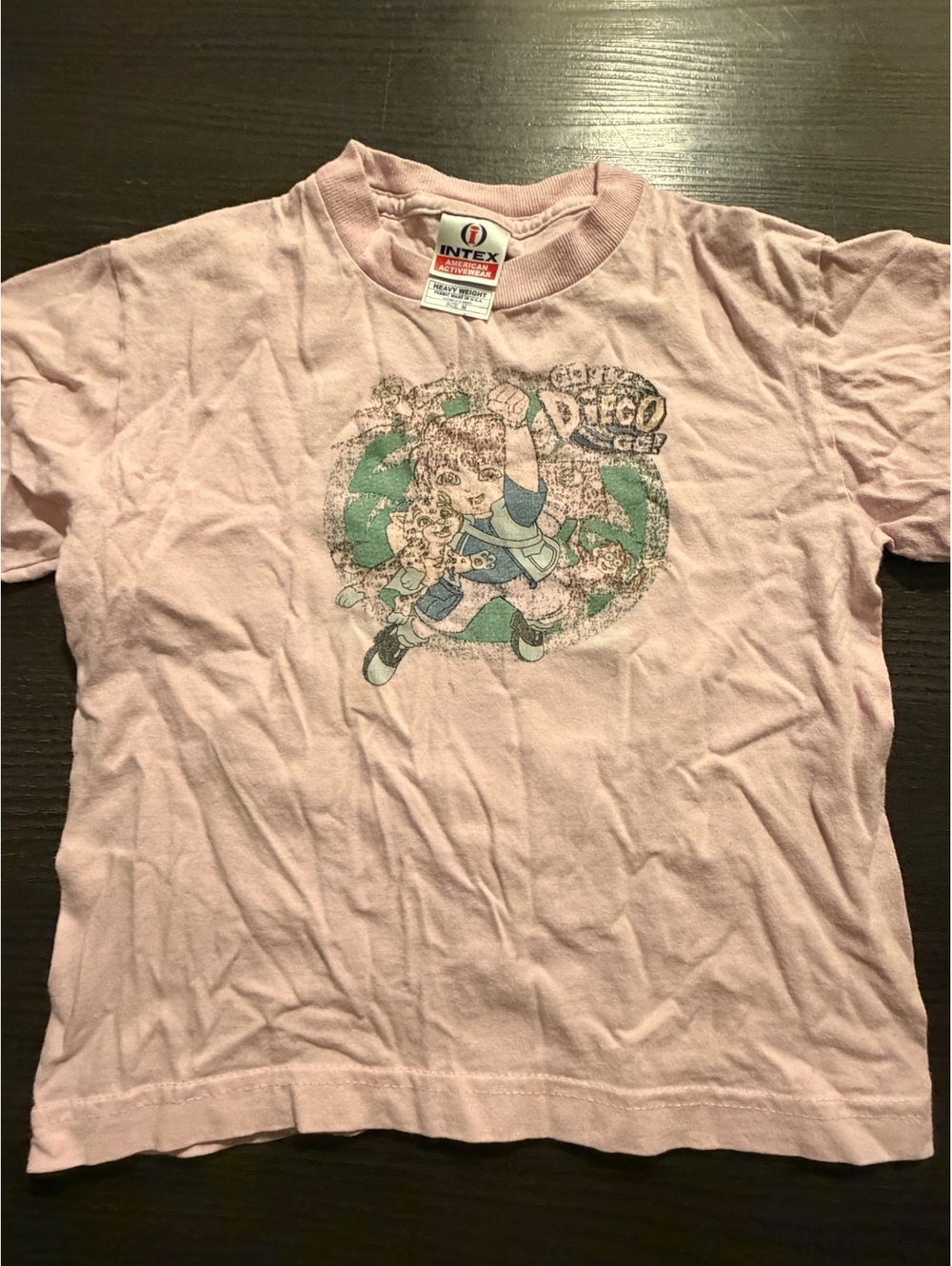 Vtg 2000s Go Diego Go Nickelodeon Graphic Tee M